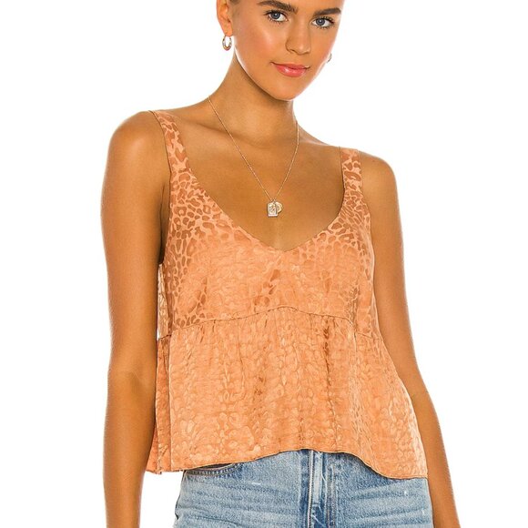 Carly Woven Tank - Picture 1 of 4